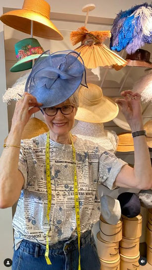 Ladies of Madison Ave Instagram Reel about Suzanne Hats