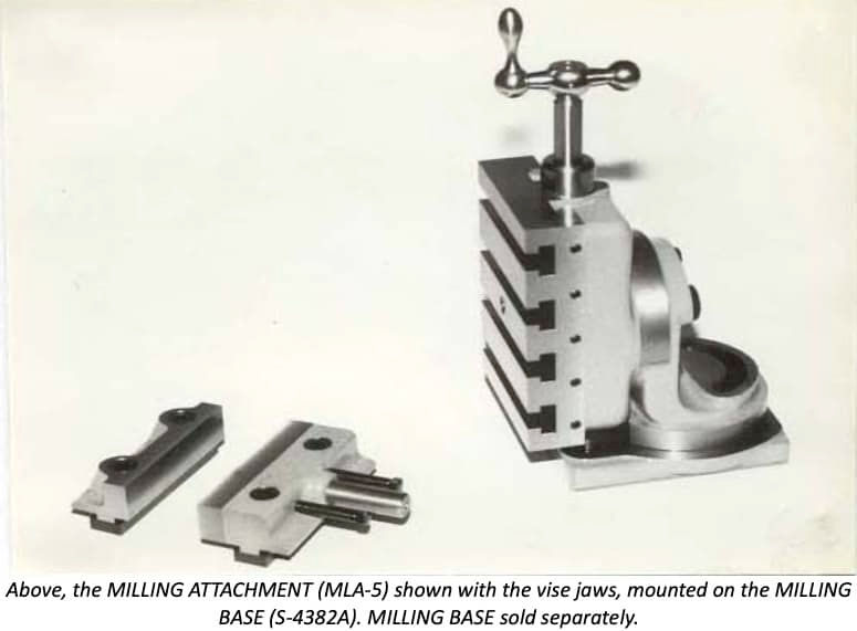 Thumbnail: MILLING ATTACHMENT (MLA-5)