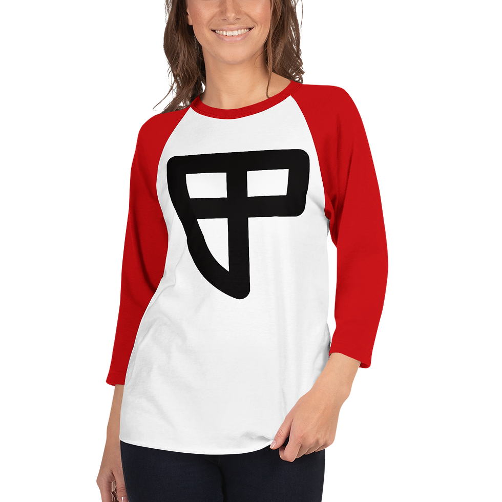 Thumbnail: 3/4 sleeve raglan shirt