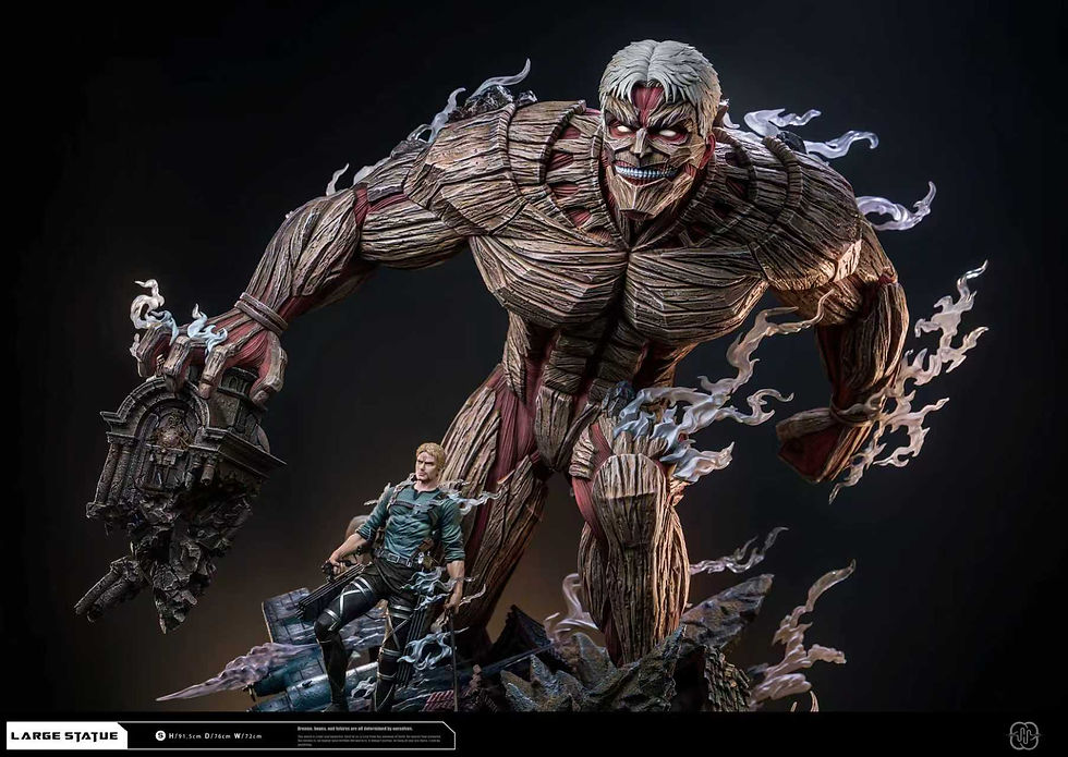 Hertz Studio - Attack On Titan - The Armour Titan Reiner Braun GK Resin Statues