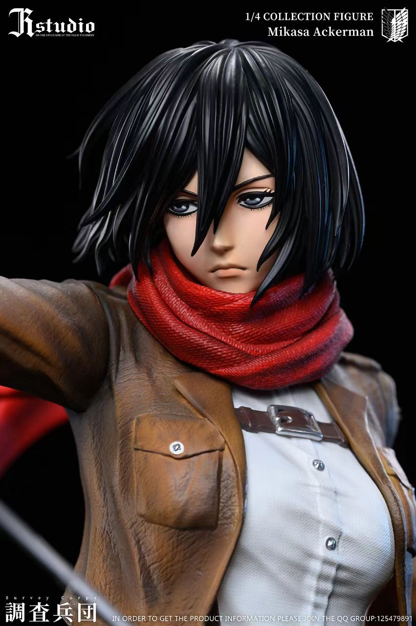 Thumbnail: JR Studio - Attack on Titan 1/4th Scale Mikasa & Armin Resin Statue