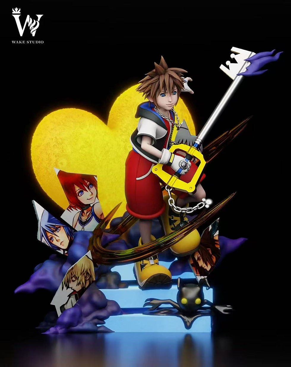 Wake Studio - Kingdom Hearts - Sora GK Resin Statue