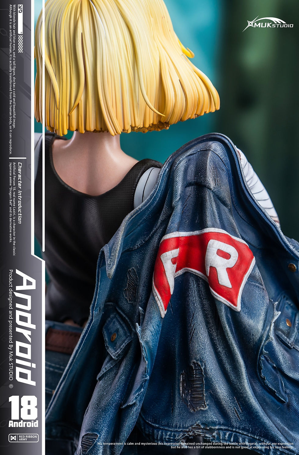 Thumbnail: Muk Studio - 1/4th Scale Android 18 Resin Statue