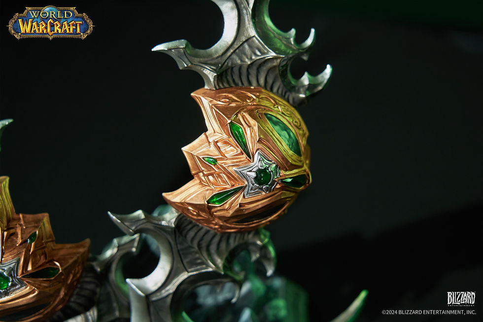 Thumbnail: HEX Collectible - Blizzard World of Warcraft 20th Aniversary Warglaive of Azzinoth GKResinStatues