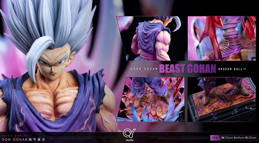 Thumbnail: QY Studio - Dragon Ball - Son Gohan GK Resin Statues