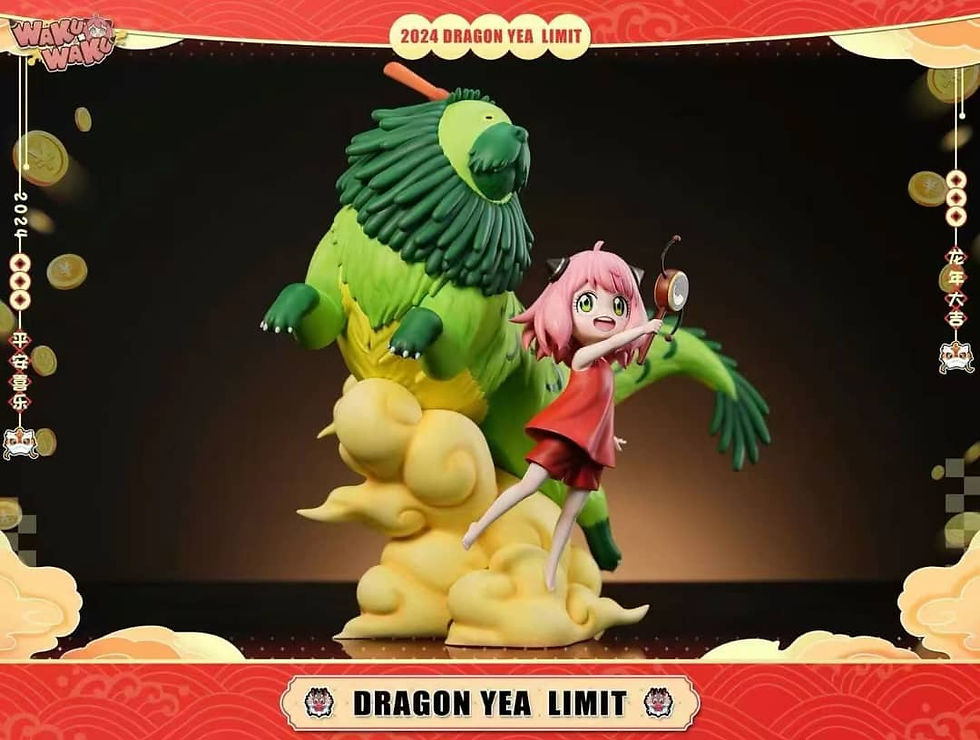 Wakuwaku Studio - Spy X Family - Zoodiac Loong Year Anya Forger GK Resin Statue