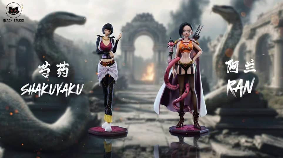Black Studio - One Piece - Shakuyaku & Ran GK Resin Statues