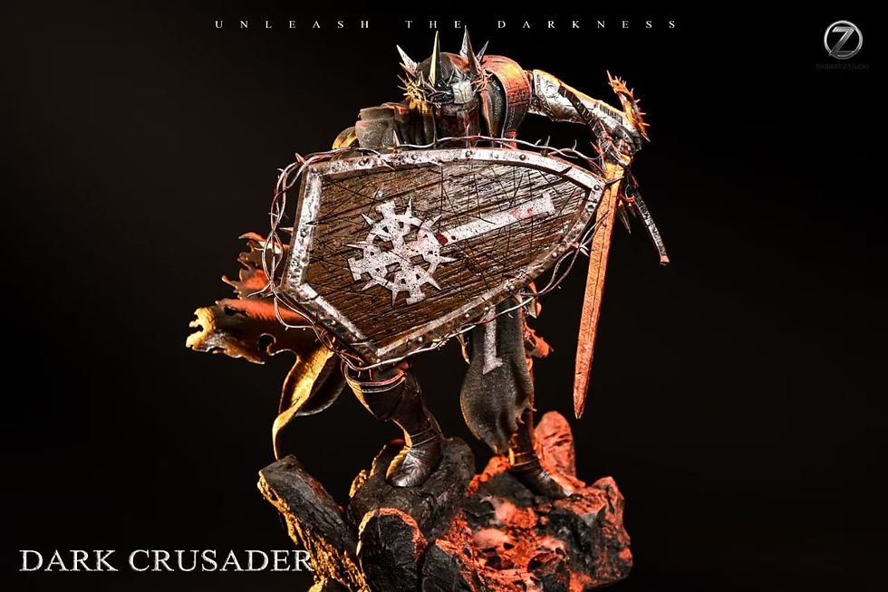 Thunder Z Studio - 1/4th Dark Crusader GK Resin Statues