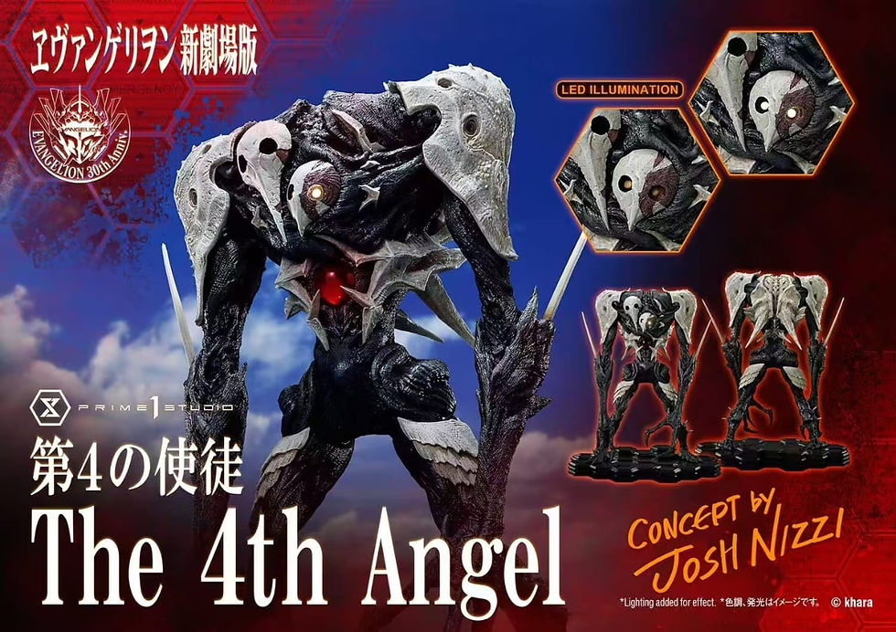 Prime 1 Studio - Neon Genesis Evangelion - The 4th Angel GK Resin Statues