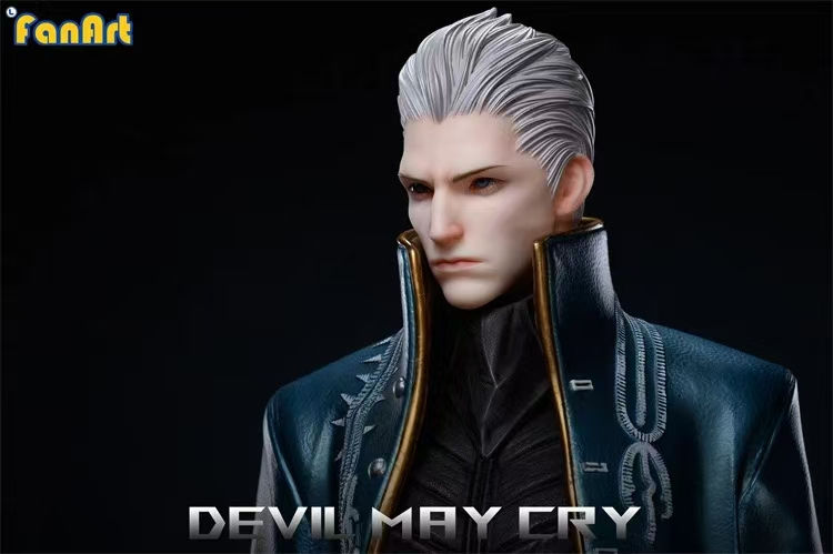 FanArt - Devil May Cry 3 - Vergil GK Resin Statue