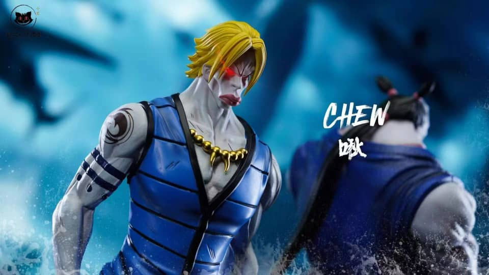 Black Studio - One Piece - Chew & Kuroobi GK Resin Statue