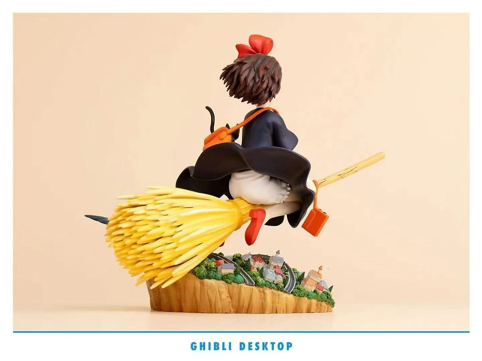 Ghibi Desktop - Kiki's Delivery Service GK Resin Statue
