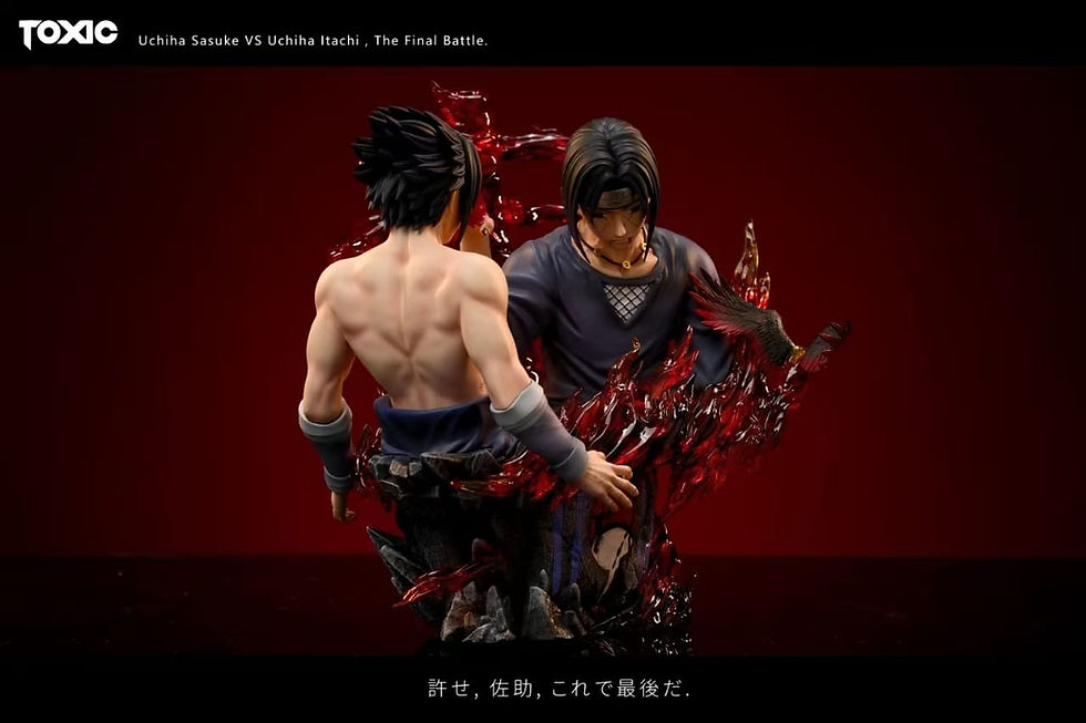 Thumbnail: Toxic Studio - Naruto - Sasuke Vs. Itachi GK Resin Statue