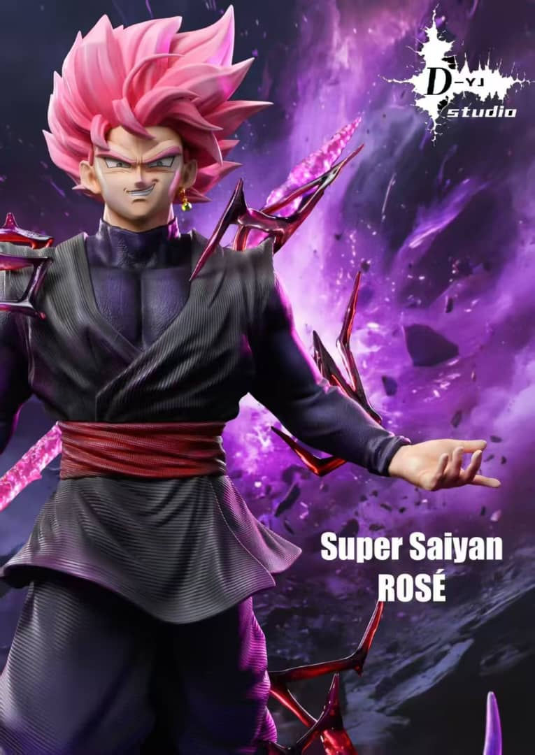 D-YJ Studio - Dragon Ball - Rose Goku GK Resin Statues