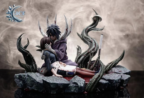 Ice Studio - Naruto 1/7th Scaled Obito & Rin GK Resin Statue