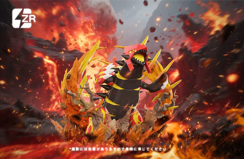 ZR Studio - Pokemon - Groudon GK Resin Statues