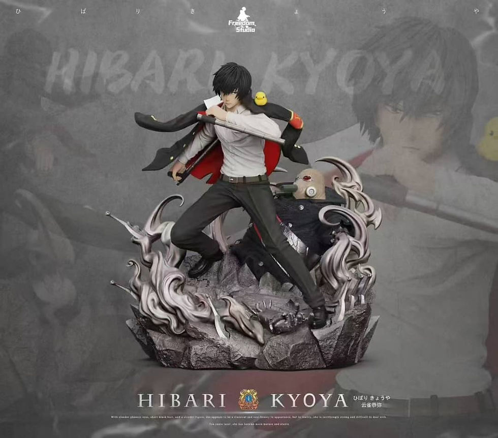 Freedom Studio - Katekyo Hitman Reborn - Hibari Kyoya GK Resin Statue