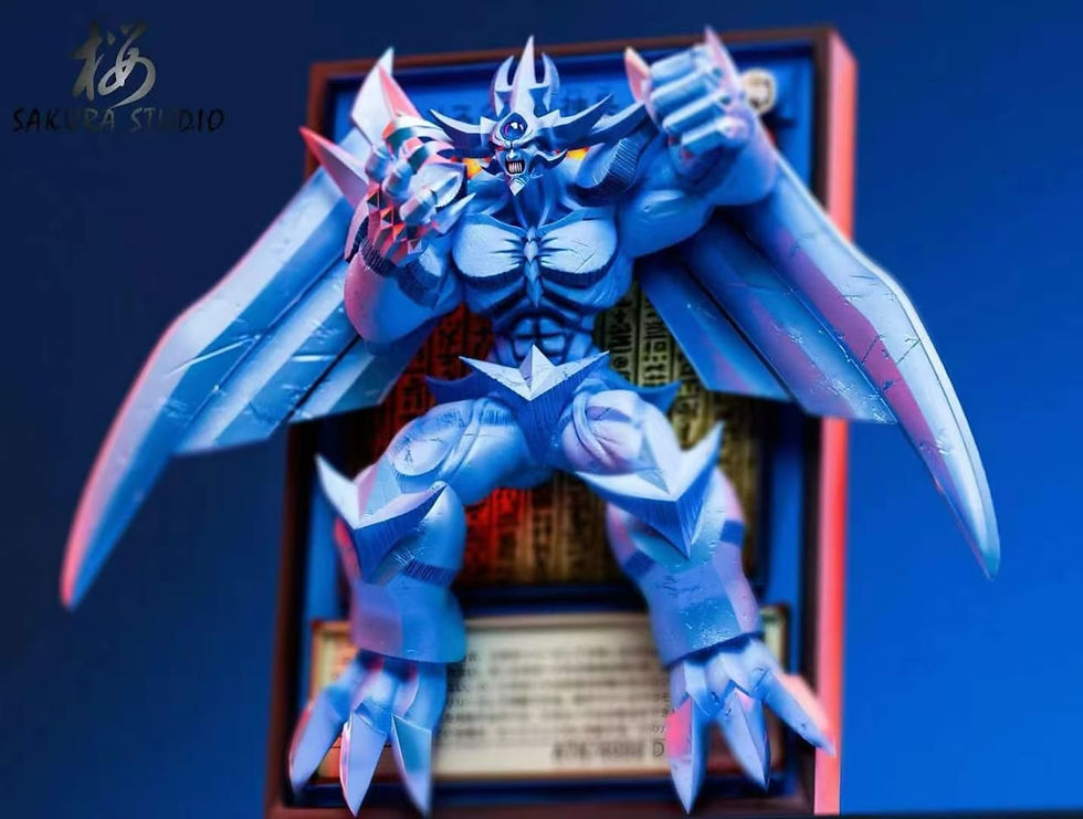 Sakura Studio - Yu-Gi-Oh! - The Three Egyptian God GK Resin Statue