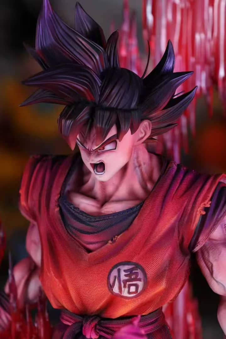 Thumbnail: Yun Qi Studio - Dragon Ball - Kaioken Goku GK Resin Statues
