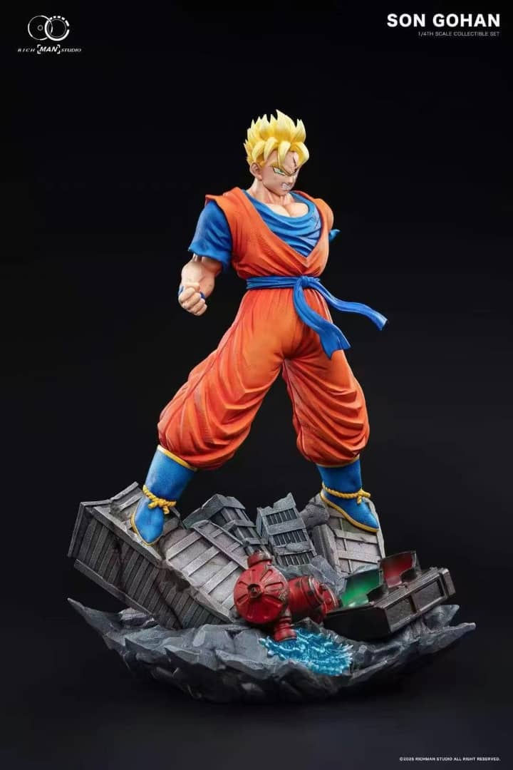 Rich Man Studio - Dragon Ball - Future Warrior Son Gohan GK Resin Statue