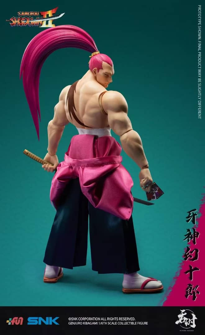 Tenshi Studio - Samurai Showdown - Genjuro Kibagami GK Resin Statues