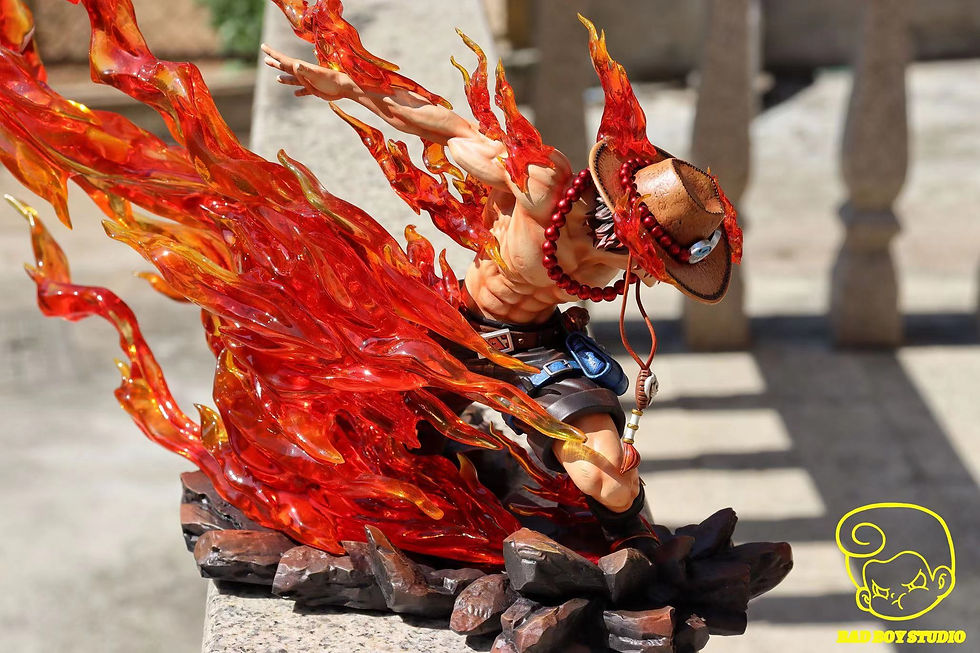 Thumbnail: BadBoy Studio - One Piece Portgas D Ace (Two Headsculpt)