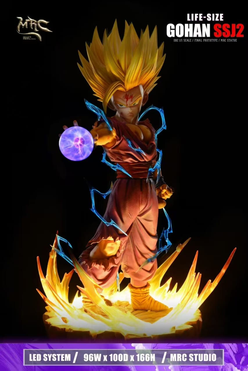 MRC Studio - Dragon Ball - Life Size Gohan SSJ2 GK Resin Statue