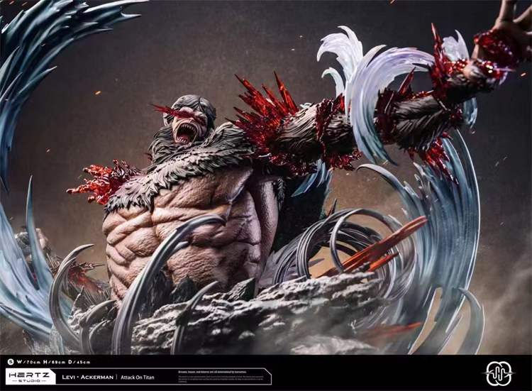 Thumbnail: Hertz Studio - Attack on Titan Levi Ackerman vs Zeke Yeager Beast Titan