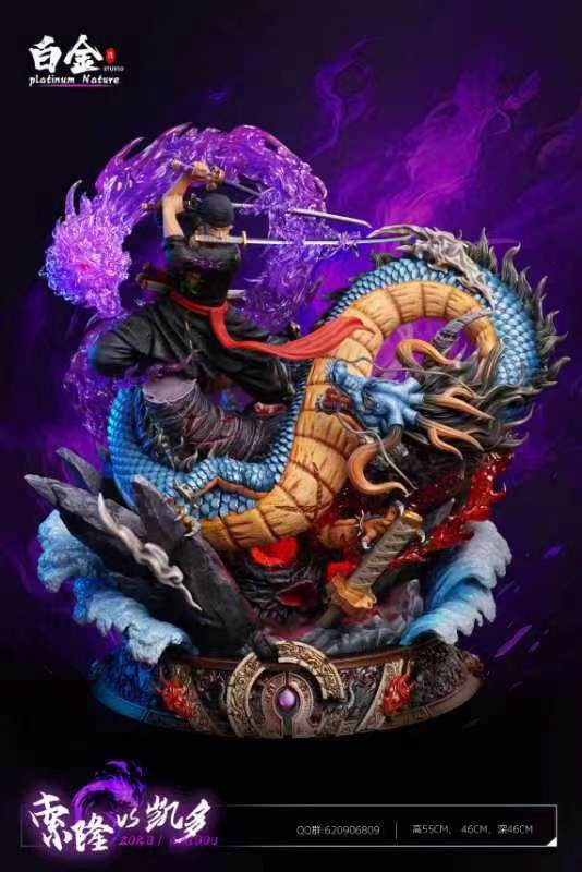 Thumbnail: Platinum Studio - One Piece Zoro VS Kaido Resin Statue