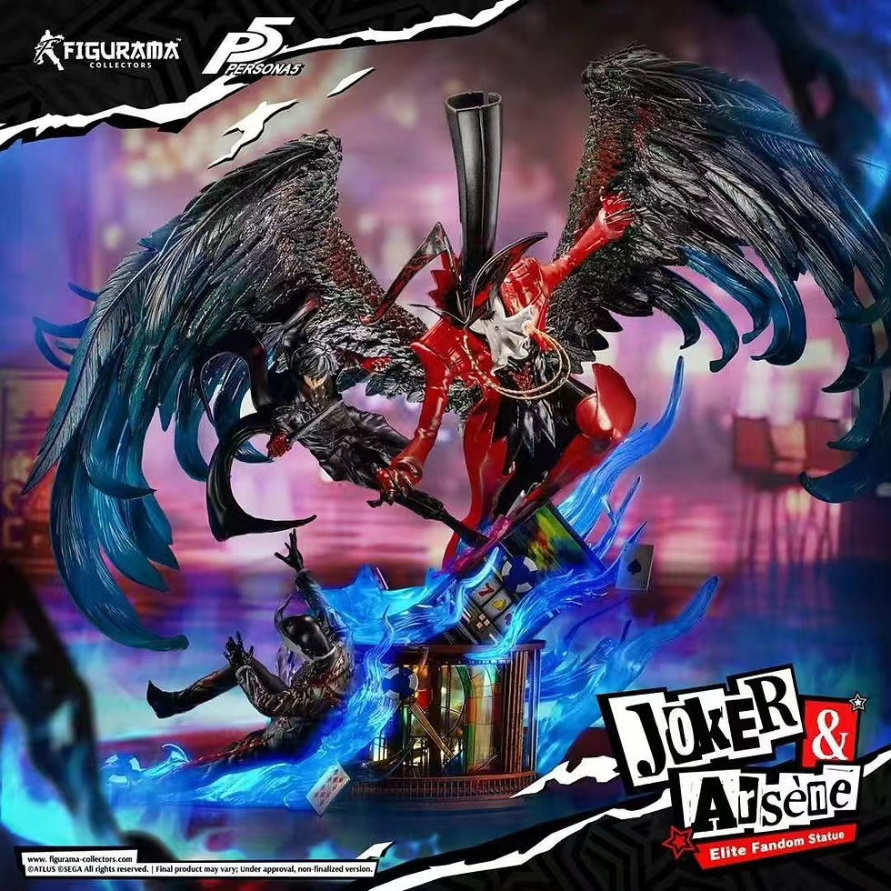 Figurama Collectors - Persona5 - Joker & Arsene GK Resin Statues