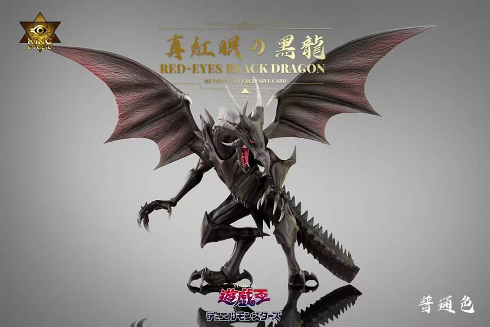 King Studio - Yu-Gi-Oh! - Red-Eyes Black Dragon GK Resin Statues