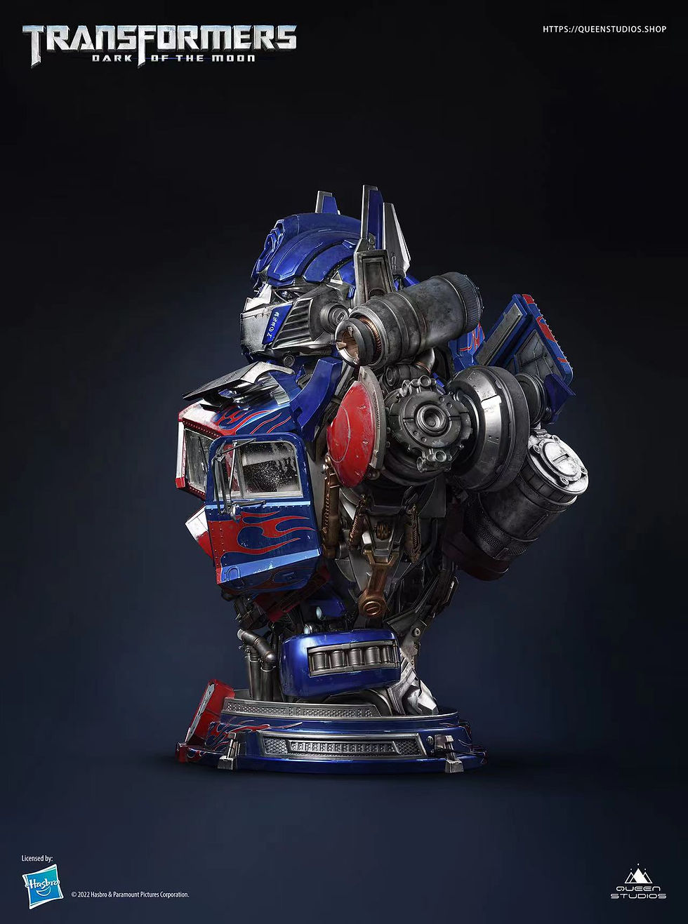 Thumbnail: Queen Studios - Hasbro Licensed Life Size Optimus Prime Bust