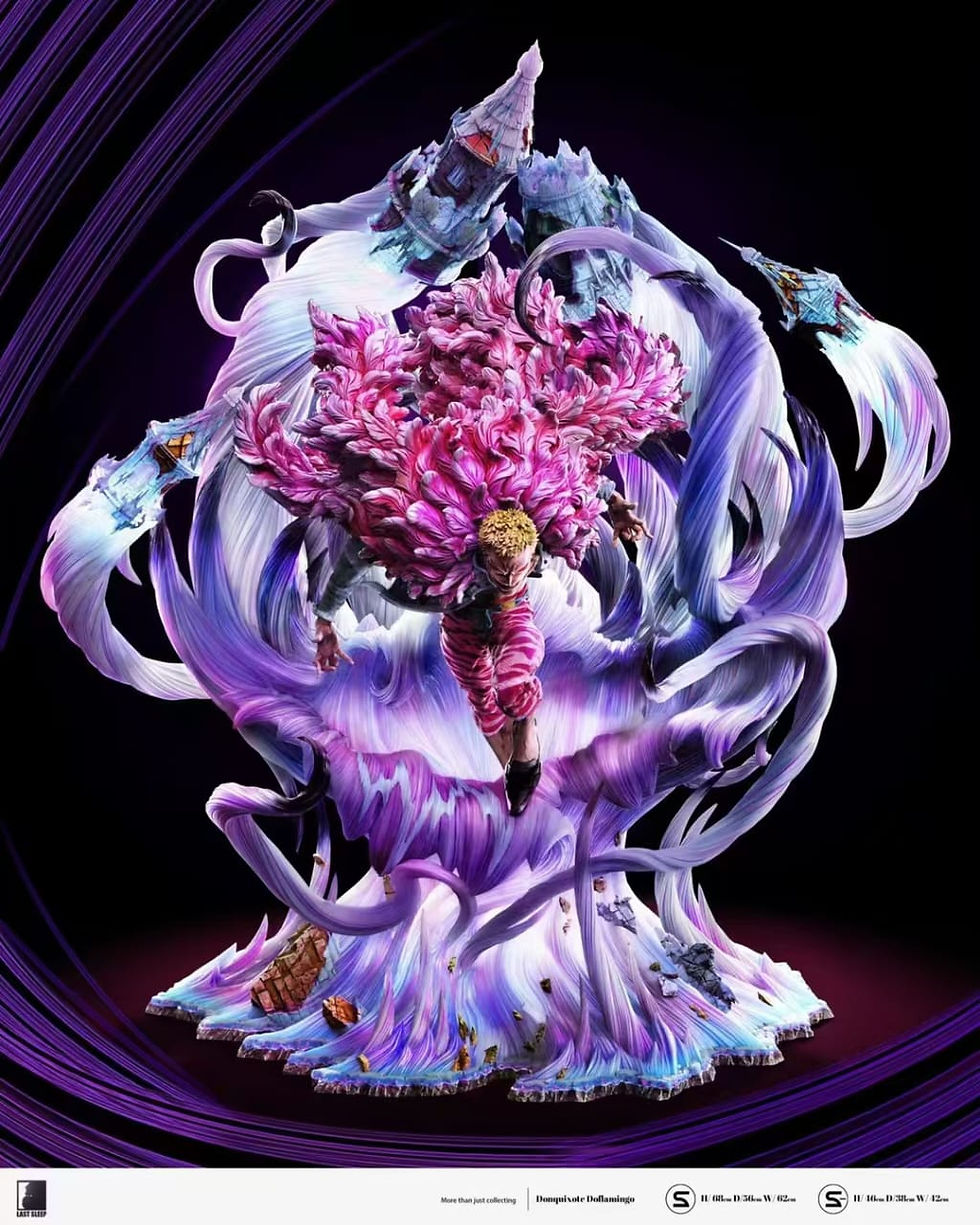 Last Sleep Studios - One Piece - Donquixote Doflamingo GK Resin Statue