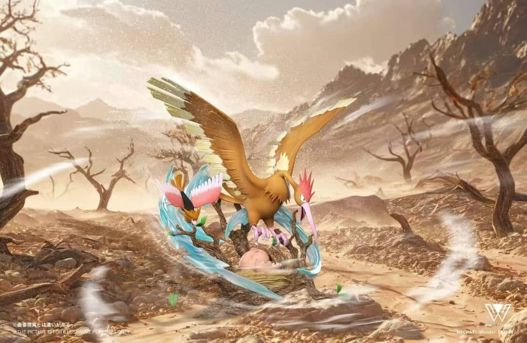 Wonder Studio - Pokémon - Snorlax & Fearow & Zarude GK Resin Statue