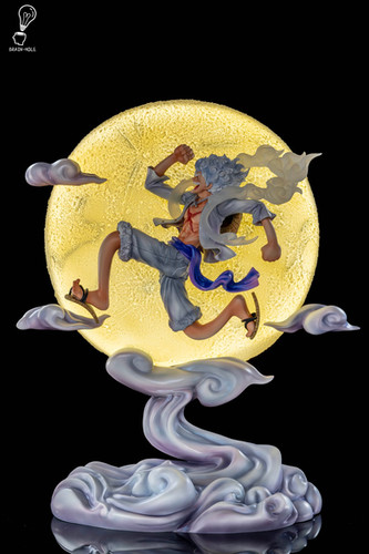 Brain-Hole Studio - One Piece 5th Gear Nika Luffy GK Resin Statue