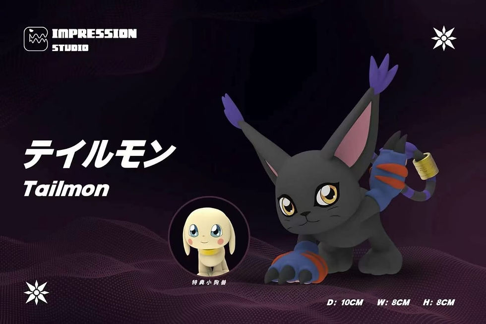 Impression Studio - Digimon - Tailmon GK Resin Statue