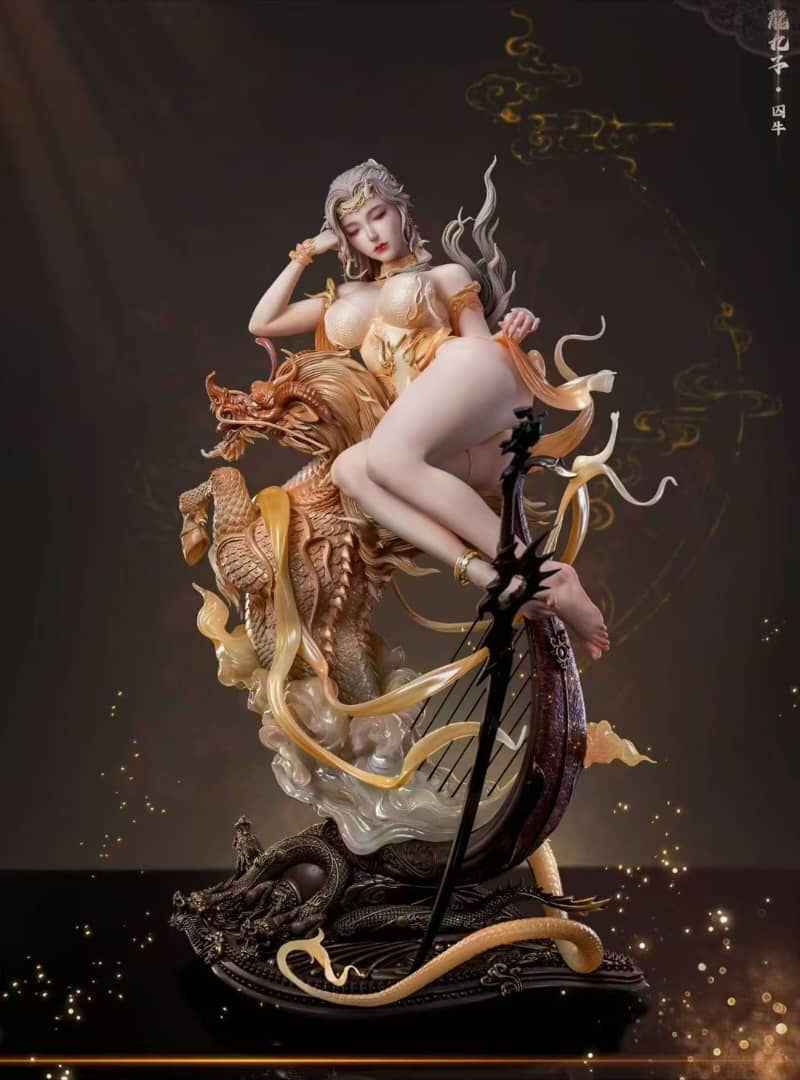 Gu Dao Studio - Nine Sons of Dragon - QiuNiu GK Resin Statue
