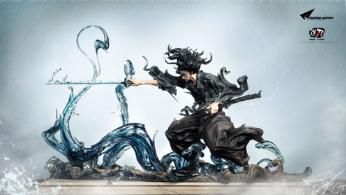 Folding Mirror & Niren Studio - Musashi Miyamoto Resin Statue