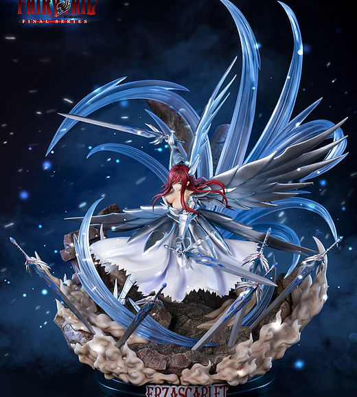 FAIRY TAIL 16枚【バラ売り可】 Fairy Tail Licensed 1/6th Scale Erza Scarlet Resin Statue