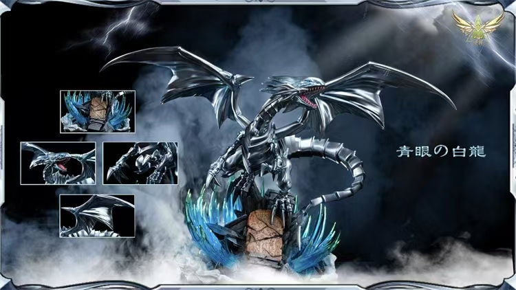 Sacred Wing Studio - Yu-Gi-Oh! - Blue Eyes White Dragon GK Resin Statue