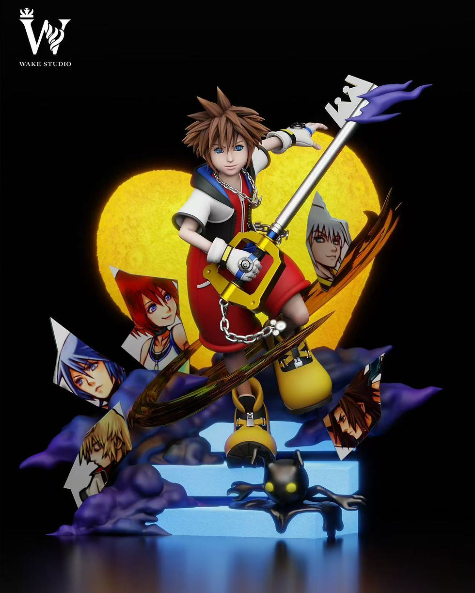 Wake Studio - Kingdom Hearts - Sora GK Resin Statue