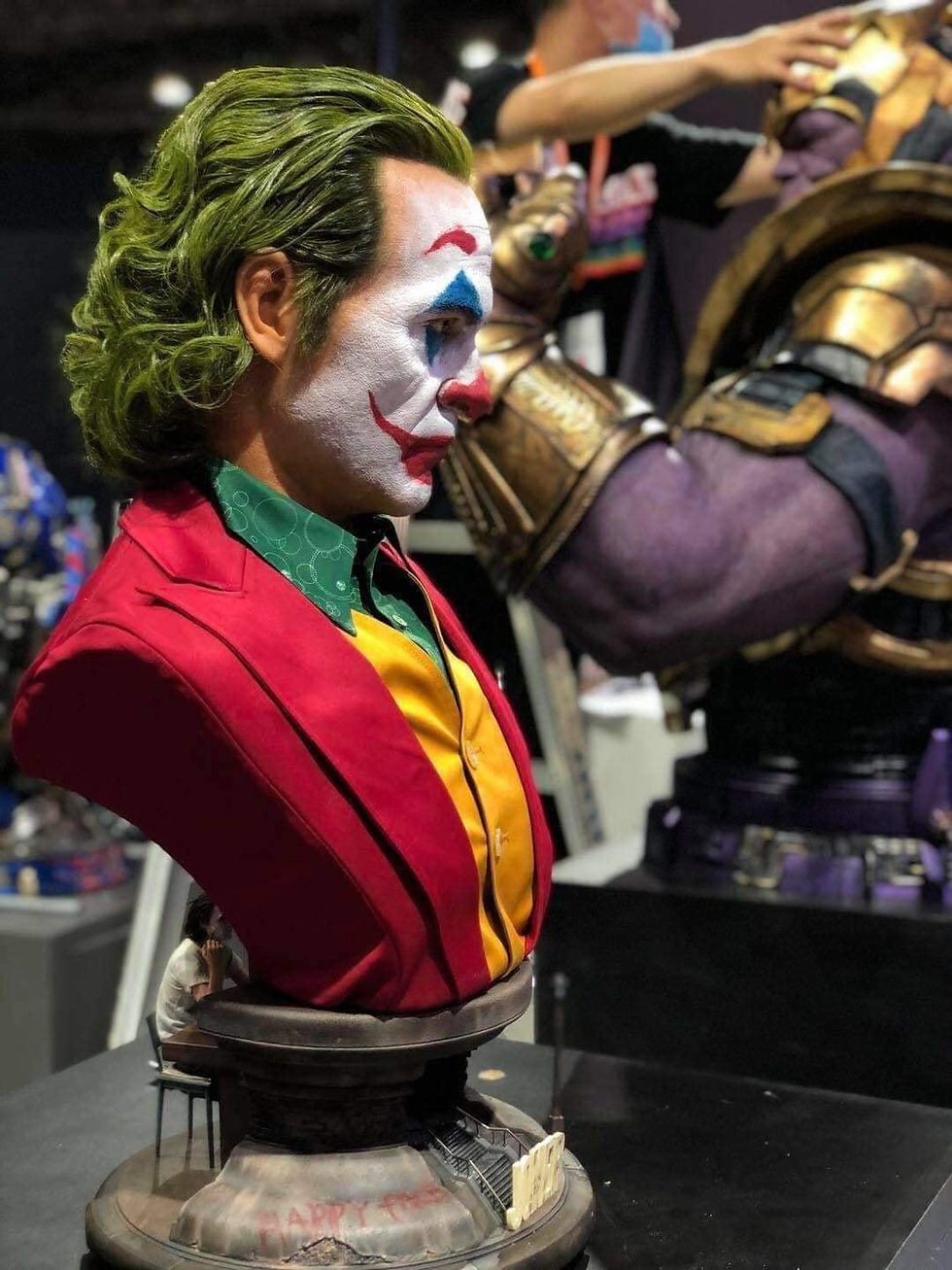 Thumbnail: Queen Studios - DC Licensed 1/1 Life Size Joker 2019 Bust Statue