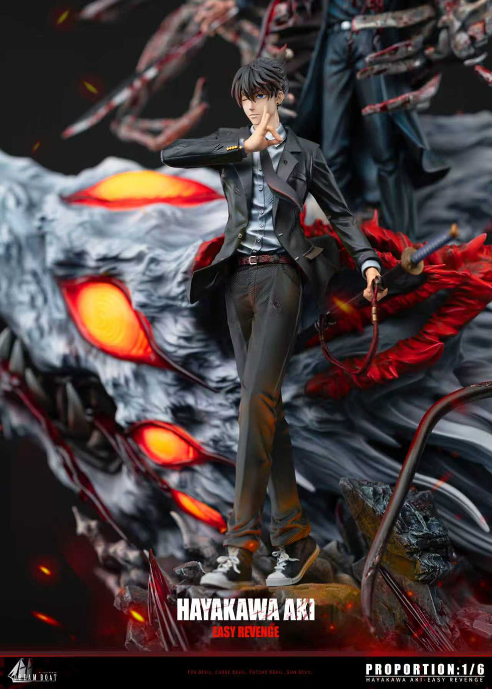 Thumbnail: DBS Studio - Chainsaw Man - Hayakawa Aki GK Resin Statues