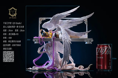 QY Studio - Digimon - Beauty in The Painting Angewomon GK Resin