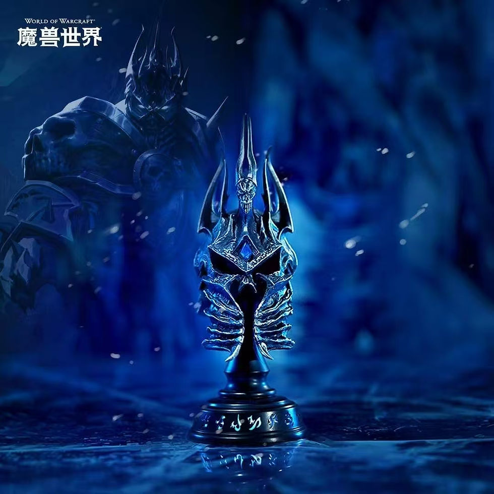 Blizzard Entertainment - World of Warcraft - Helm of Domination GK Resin Statues