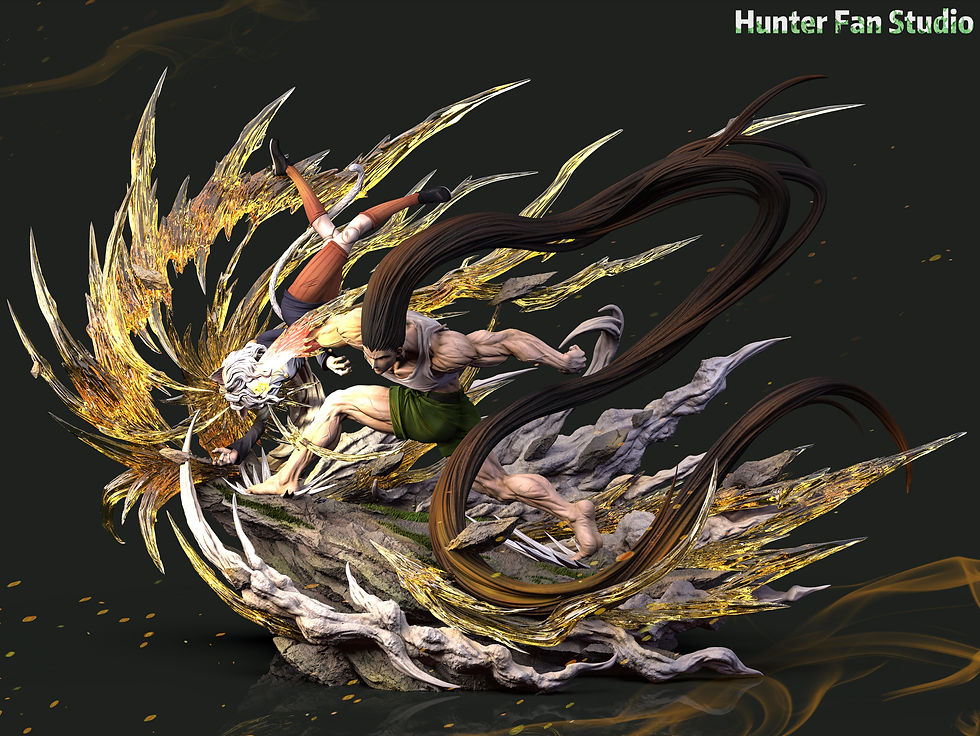 Hunter Fan Studio - Hunter X Hunter 1/6th Scale Gon Freecss VS Neferpitou