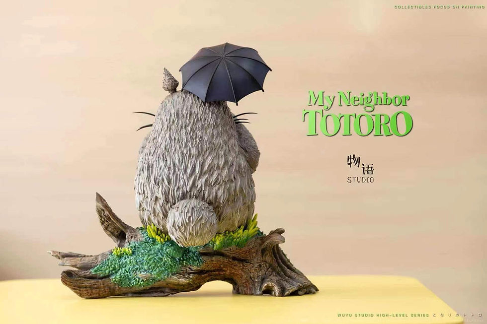 Wuyu Studio - My Neighbour Totoro - Totoro Playing the Flute GK Resin Statues