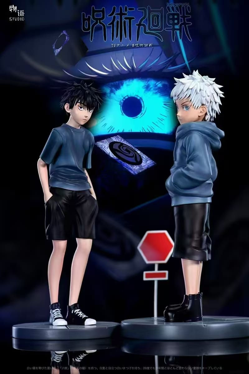 WuYu Studio - Jujutsu Kaisen - Childhood Gojo & Megumi GK Resin Statue