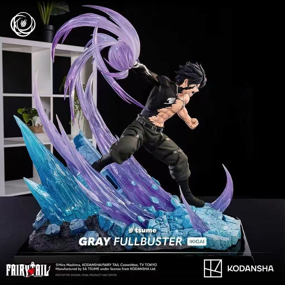 Tsume Art - Fairy Tail - Gray Fullbuster & Juvia Lockser GK Resin Statues