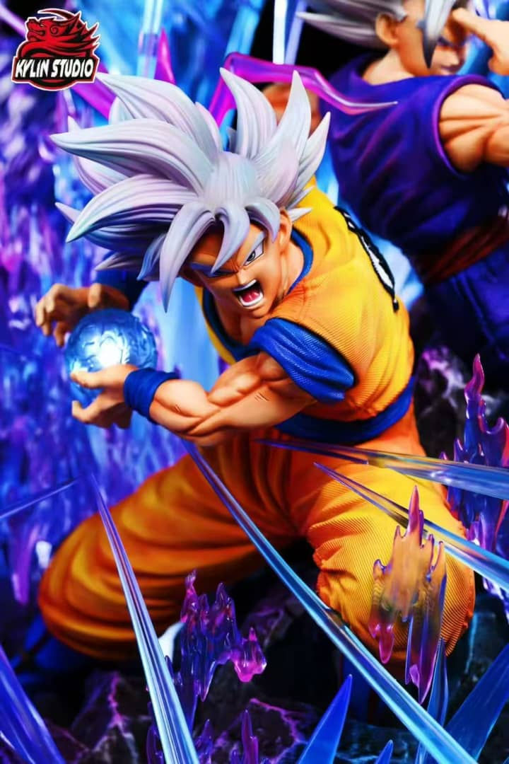 Kylin Studio - Dragon Ball - 1/6 Goku and Gohan GK Resin Statues